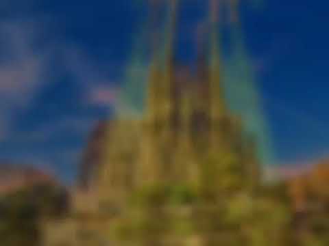 Best beautiful tourist place -Sagrada Familia in Spain, Barcelona