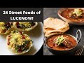 24 Street Foods In Lucknow Tunda Kebab Biryani Kebab Roll Malai Makkhan And More