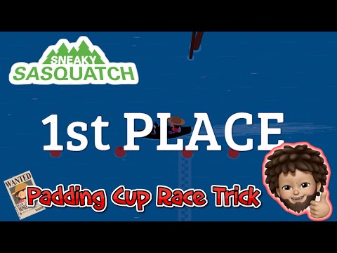 Sneaky Sasquatch - Padding Cup Boat Race Secret Trick | My Path for Daily Challenge