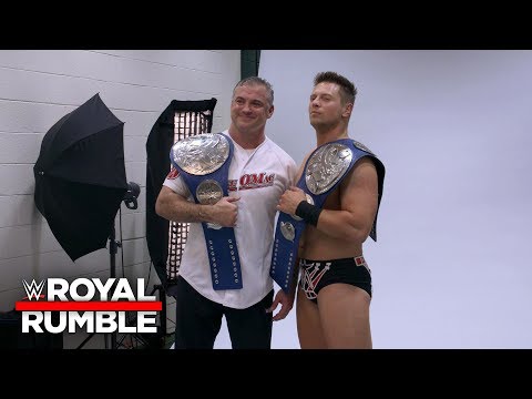 Shane McMahon And The Miz Become SmackDown Live Tag Team Champions At WWE Royal Rumble
