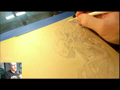 Live Drawing Session: Creatures and Machines