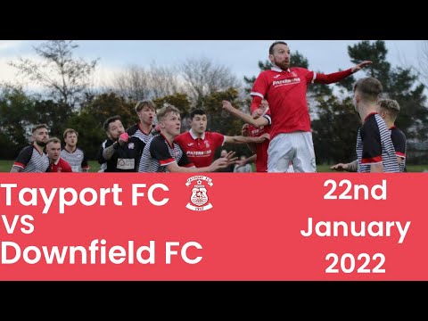 Tayport FC vs Downfield 22/01/22 - Highlights
