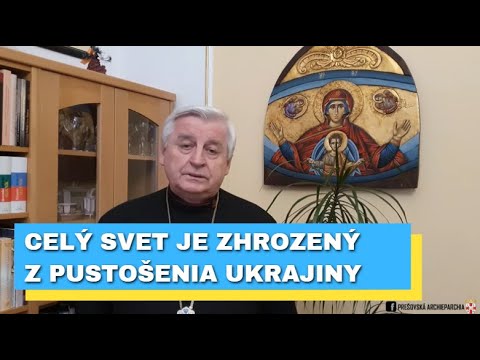 VLADYKA JÁN BABJAK - Trpiaceho Krista vidíme v každom Ukrajincovi