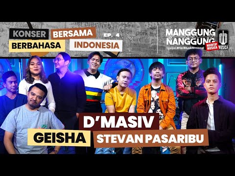 D'Masiv, Geisha & Stevan Pasaribu | Live at #ManggungNanggung #NgintipMusica Eps.52