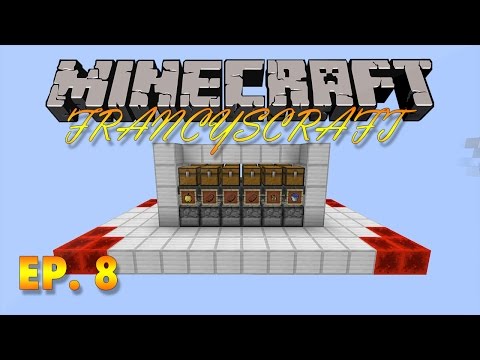 Francyscraft Ep.8 - Equipaggiatore AUTOMATICO per ESPLORAZIONE (MINECRAFT SURVIVAL)