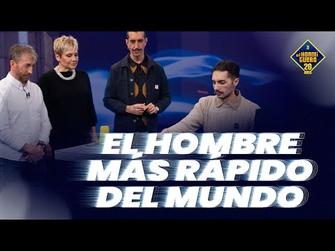 El hombre más rápido del mundo deja a todos sin palabras - El Hormiguero