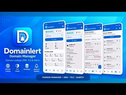 Domainlert: Domain Manager video thumbnail