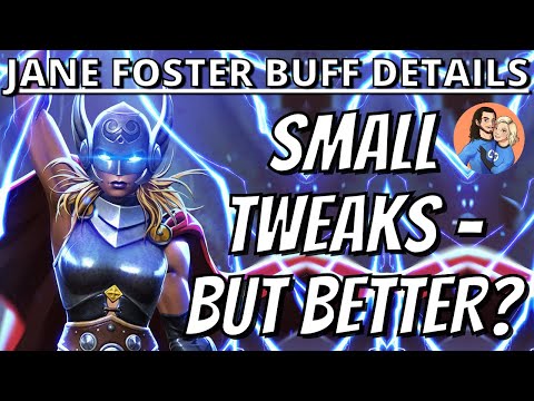 Full JANE FOSTER Buff Details Revealed - EVERYTHING YOU NEED TO KNOW!!!