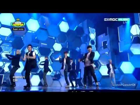 [HD] 120710 - Super Junior - Sexy, Free & Single Comeback stage