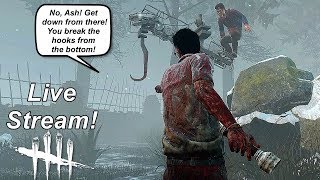 Dead By Daylight live stream| Ash learning the ropes