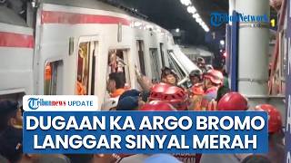 KA Argo Bromo Diduga Langgar Sinyal Merah, Pengamat Minta KNKT Dalami Faktor Penyebab Tabrak KRL