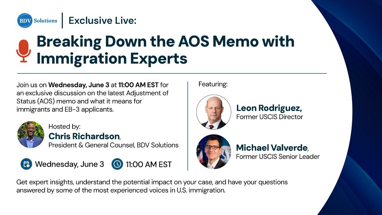 Breaking Down the AOS Memo