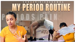 My period routine | Sonu Srinivas Gowda | Kannada vlogs | daily vlogs |