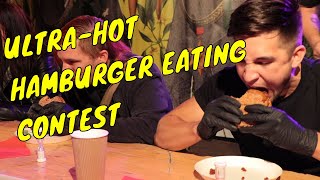 Ultra-Hot Hamburger Eating Contest (Dutch ChiliFest 2019)