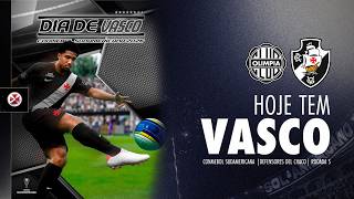 AO VIVO - OLÍMPIA x VASCO | COPA CONMEBOL SUDAMERICANA 2026 - 5ª RODADA