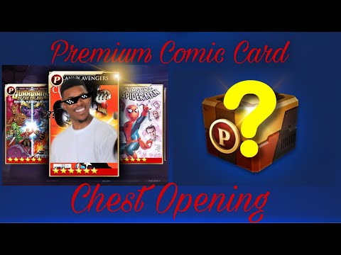 COMIC CARD CHEST OPENING | MFF | PREMIUM CARD | ZON.