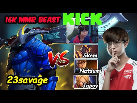 23savage’s Sven Clashes with Skem Natsumi Yopaj | SEA Dota 2 Highlights