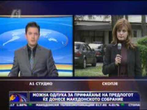 Vesti na A1 28.03.2008  Televizija ( 1del)