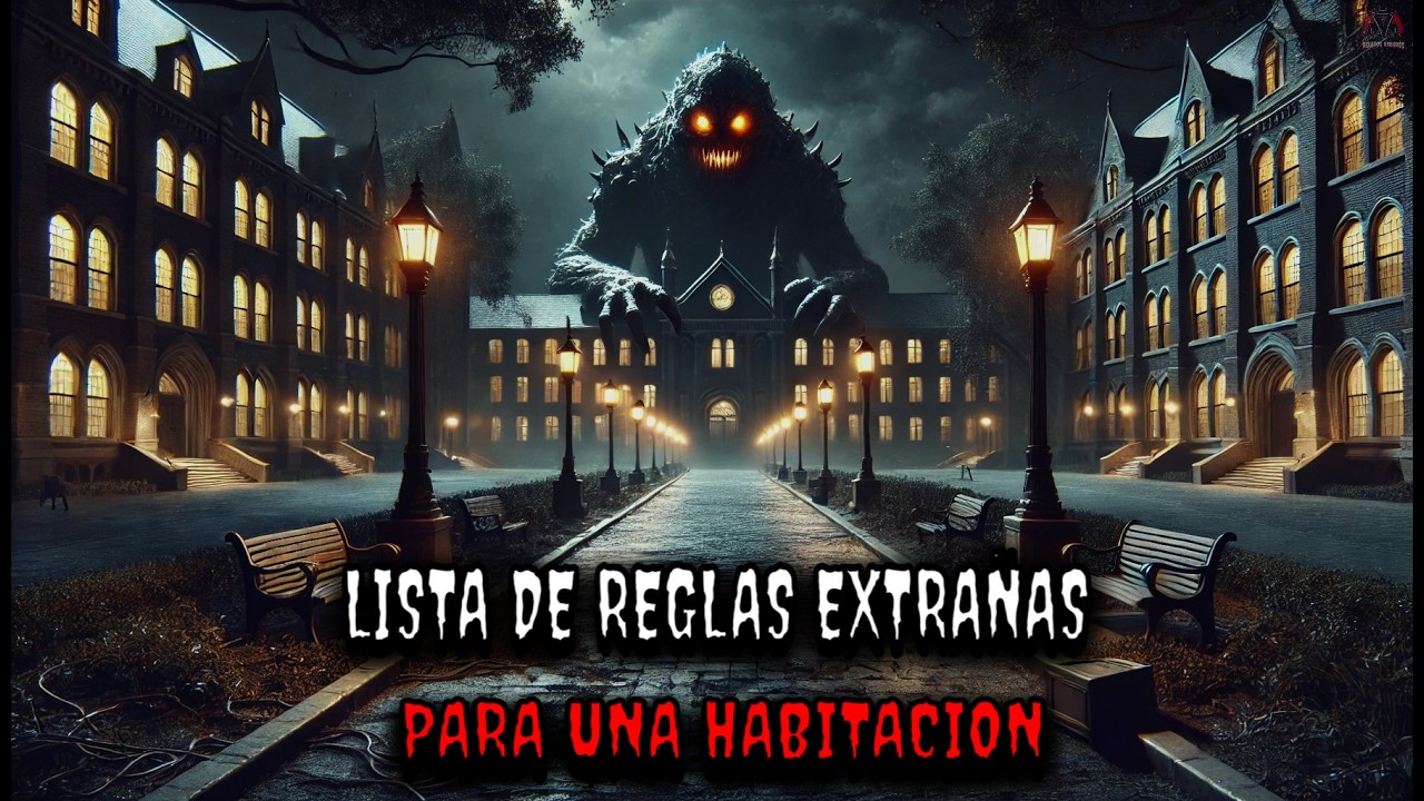Lista de reglas extrañas para una habitacion (Relatos Oscuros)