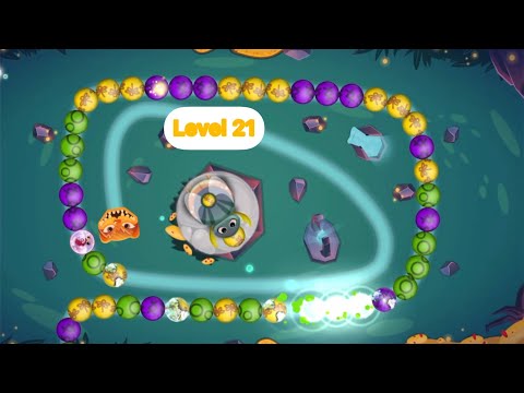 Viola’s Quest :Marble Shoot adventure game level 21 super fast game #puzzle #walkthrough  #surprises