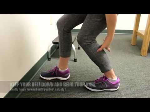 Calf Stretches for the Largest and Smaller Calf Muscles