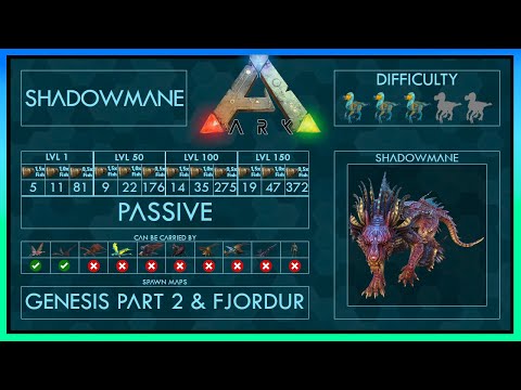Shadowmane easy Tame with Trap + Abilities | Full Guide | Ark