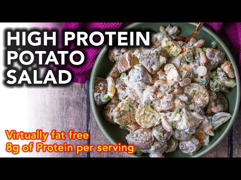 The Ultimate High-Protein Potato Salad Recipe - Hungry Healthy Happy