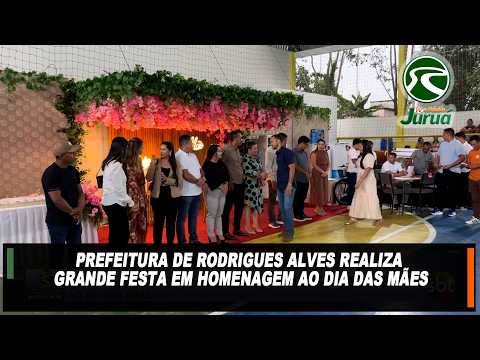 Prefeitura de Rodrigues Alves realiza grande festa em homenagem ao Dia das Mães