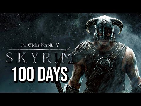 I Spend 100 Days in Skyrim and Here's What Happened