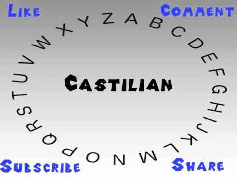 How to Say or Pronounce Castilian
