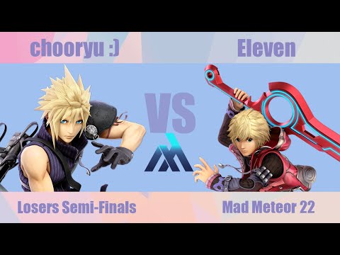 chooryu :) (cloud) vs Eleven (byleth). Losers Semi-Finals, Mad Meteor 22.