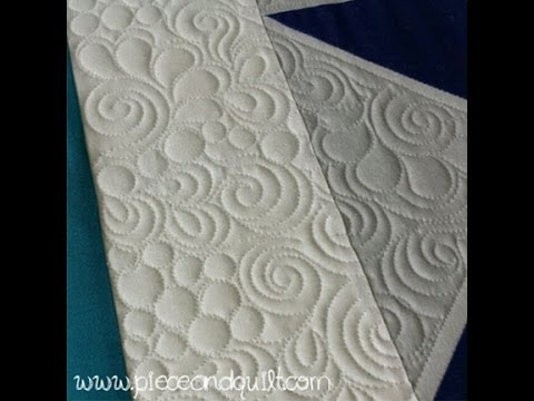 Machine Quilting Background Fillers