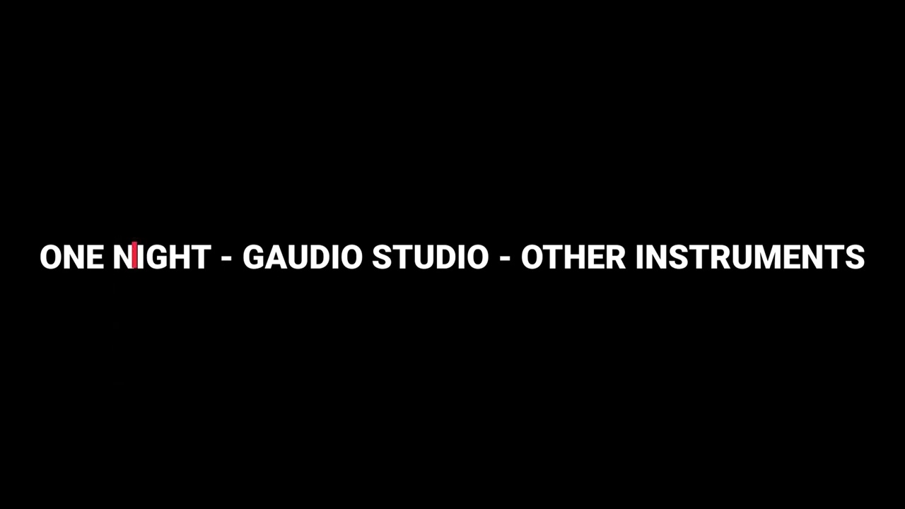 One Night - Gaudio Studio - Stem Separation Test - YouTube