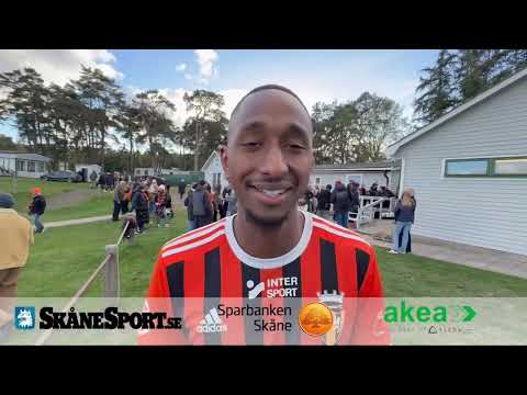 Omar Dampha fick äntligen vinna Supertvåan med sitt Kristianstad FC