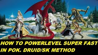 EVERQUEST NERFED - How to power level EXP and skills superfast in POK. Druid or SK method (1080p)