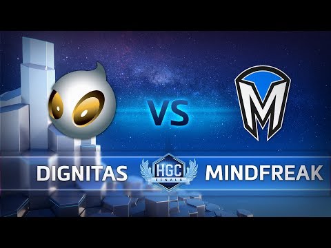 HGC Finals 2018 - Game 1 - Team Dignitas vs. Mindfreak - Group Stage Day 4