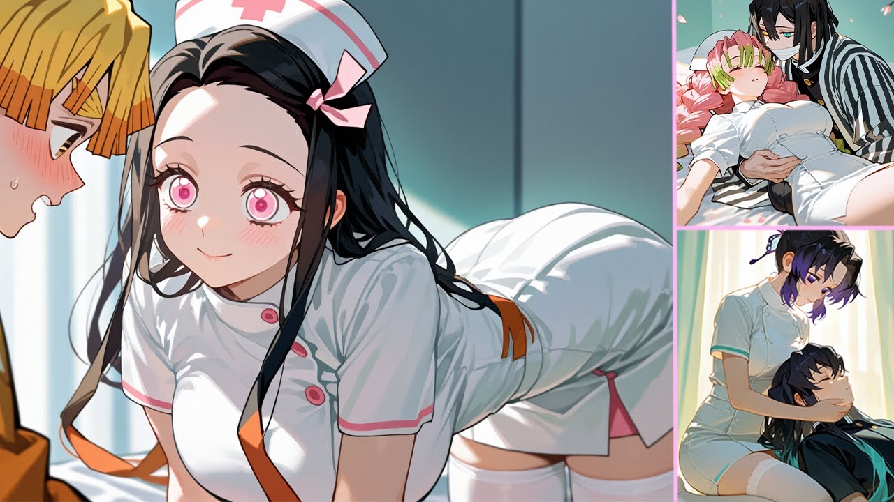 ナース姿の禰豆子ちゃんたち【鬼滅の刃】【ねんどろいど】【コマ撮り】