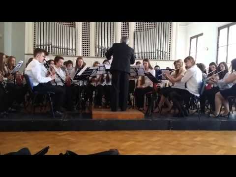 Slavonic dance Op. 72  No. 10 - Puhački orkestar Glazbene škole u Varaždinu 2014