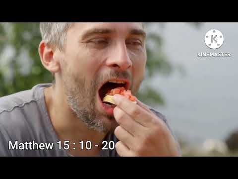 Matthew 15:10-20 what defiles a man? a blind leaders of the blind