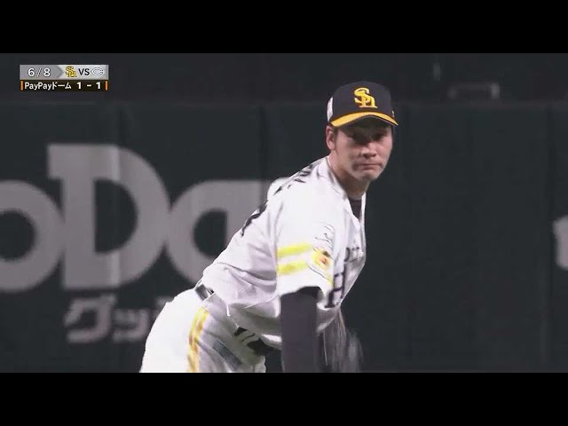 6/8 ホークス対カープ ハイライト