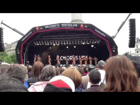 Vicki Lee Taylor performing @ West End Live 2013