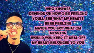 August Alsina - Would You Know (Lyrics)