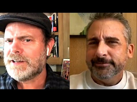 RAINN WILSON live with STEVE CARELL || The Office reunion