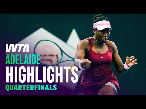 Adelaide Quarterfinals featuring Mobko, Andreeva, and more | WTA Match Highlights