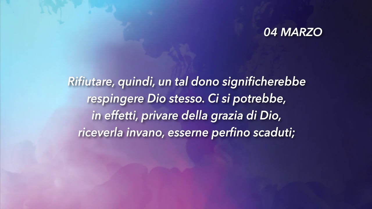 Meditazione Calendario "Parole di Vita" del 04 Febbraio 2019