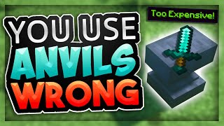 Minecraft Enchanting: You use Anvils WRONG :(