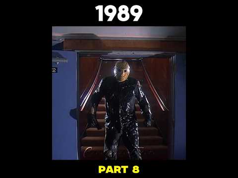 Evolution of Jason Voorhees (1980-2009) #jasonvoorhees #fridaythe13th #edit