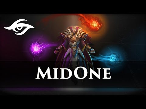 New Team Secret MidOne Invoker ranked gameplay