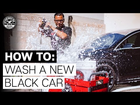 Top 5 Tips: How to Take Care of Brand New Black Paint! - Chemical Guys
