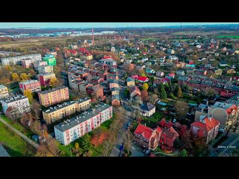 Zabrze z drona - Mikulczyce z lotu ptaka